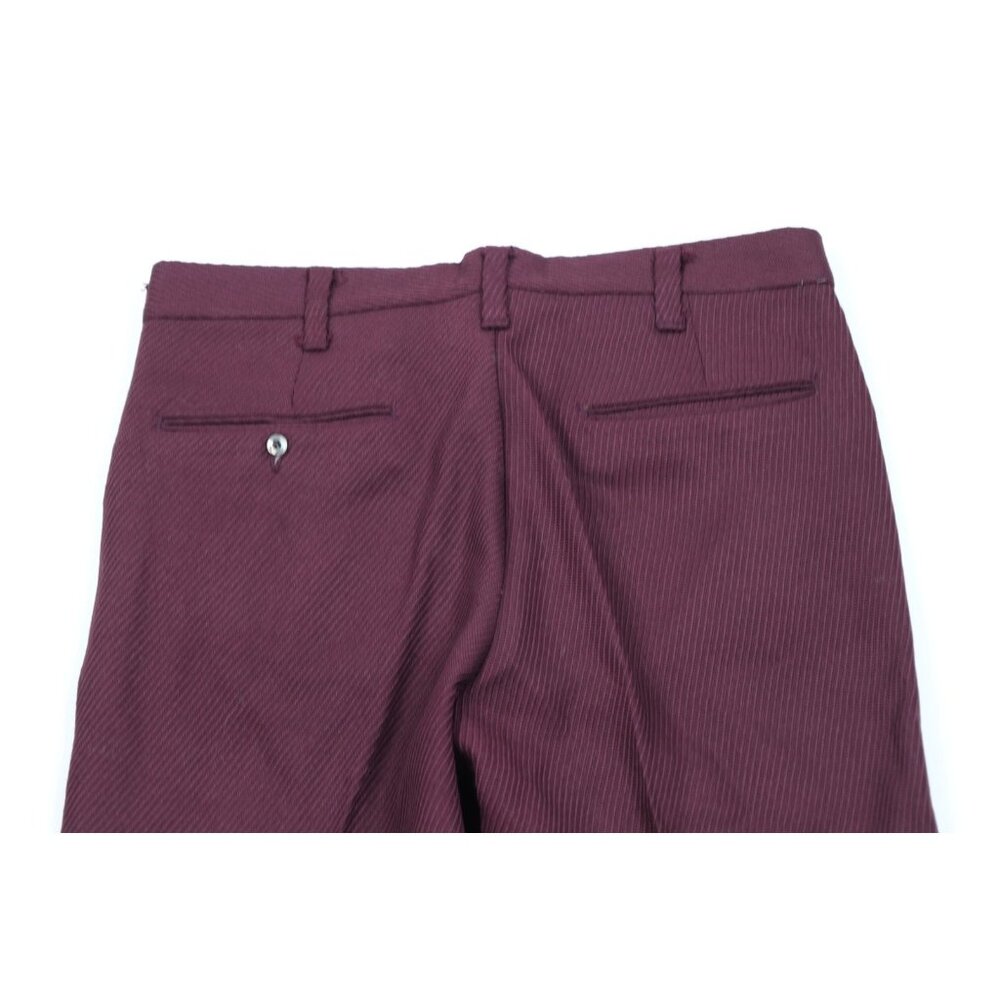 Vintage 70s Lee Mens 34x31 Whipcord Ribbed Knit Corduroy Bell Bottoms Pants USA - Picture 10 of 12